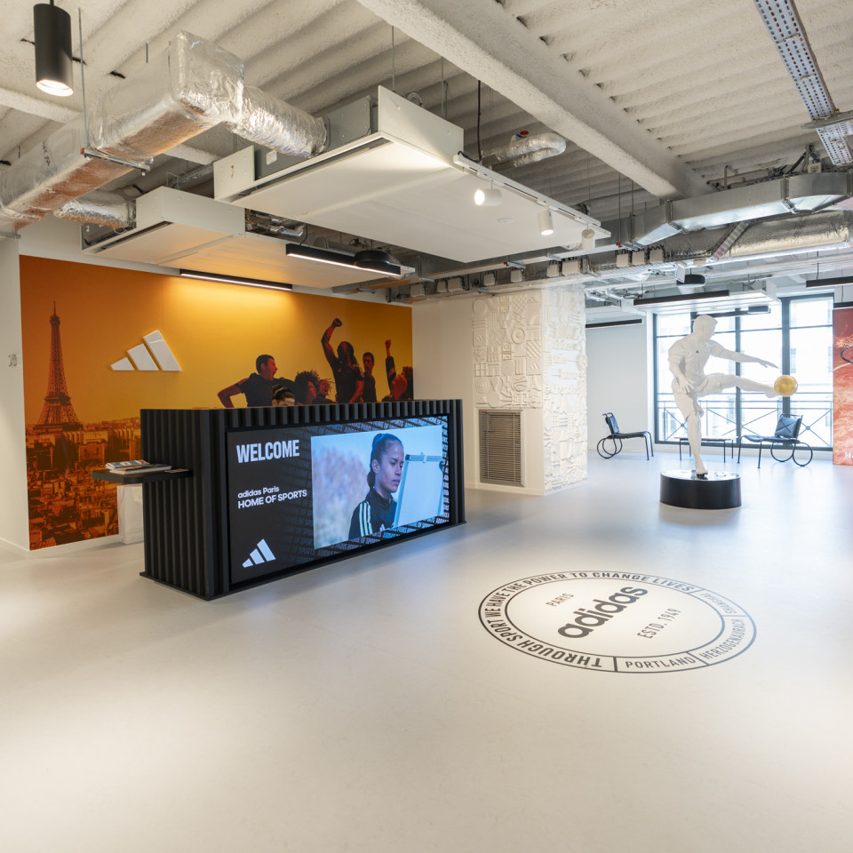 Headquarters adidas Paris HOME OF SPORTS