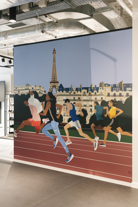 Headquarters adidas Paris HOME OF SPORTS