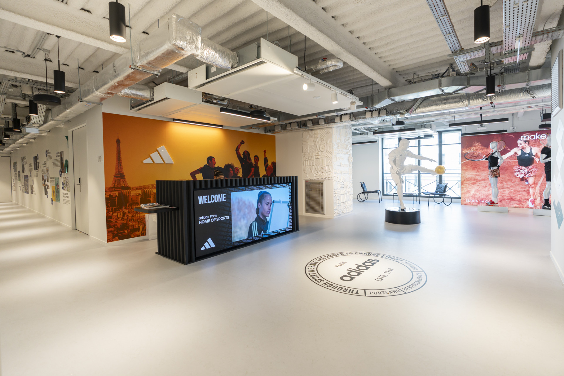 Headquarters adidas Paris HOME OF SPORTS